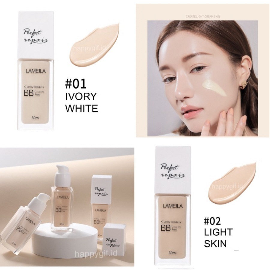 Lameila 3019 BB Cream Korean Makeup Face Base 2 Moisturizing Waterproof