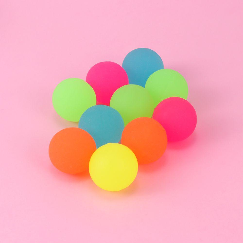 [Elegan] Bounce Orb Party Favor Hadiah Anak Moonlight Luminous Glow In The Dark Mainan