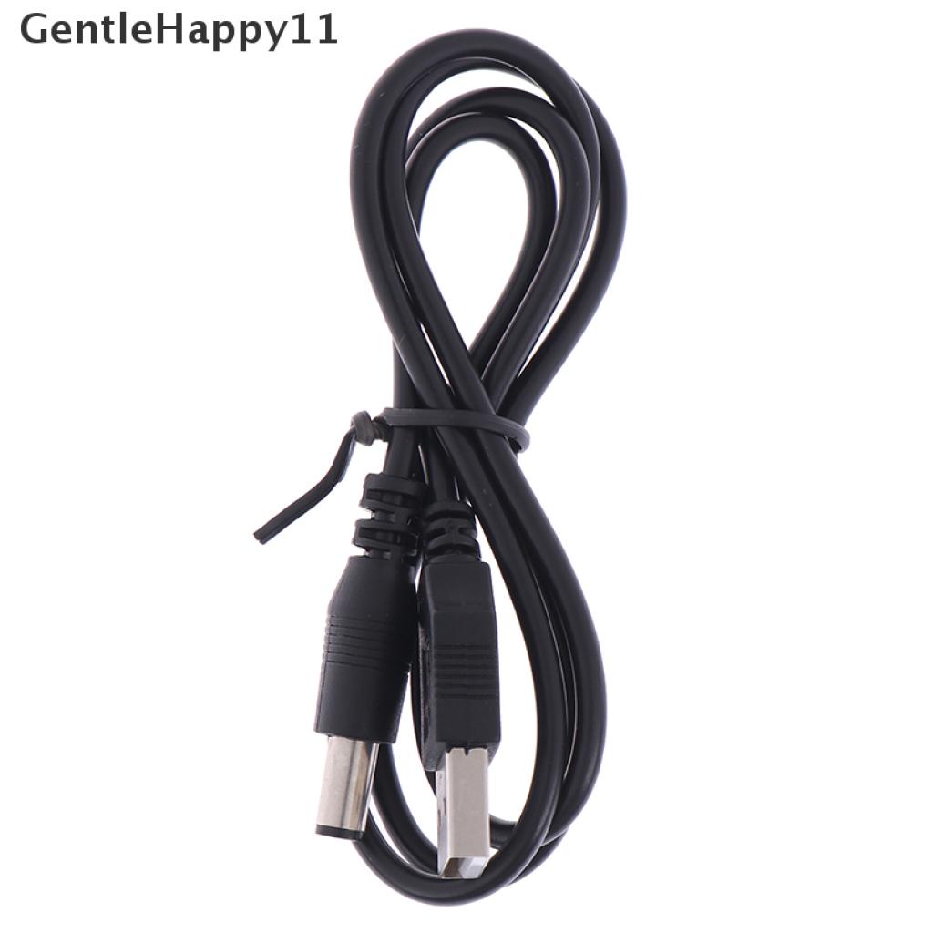 Gentlehappy Kabel Power Charger USB Ke DC 5.5mm Untuk MP3 / MP4 Player