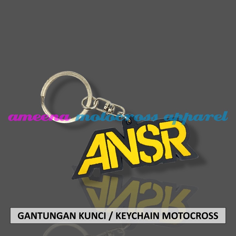 Gantungan Kunci Motocross - Keychain Trail MX - Gantungan Kunci Trabas - Keychain Enduro - Souvenir Trail - Keychain Souvenir - AN110