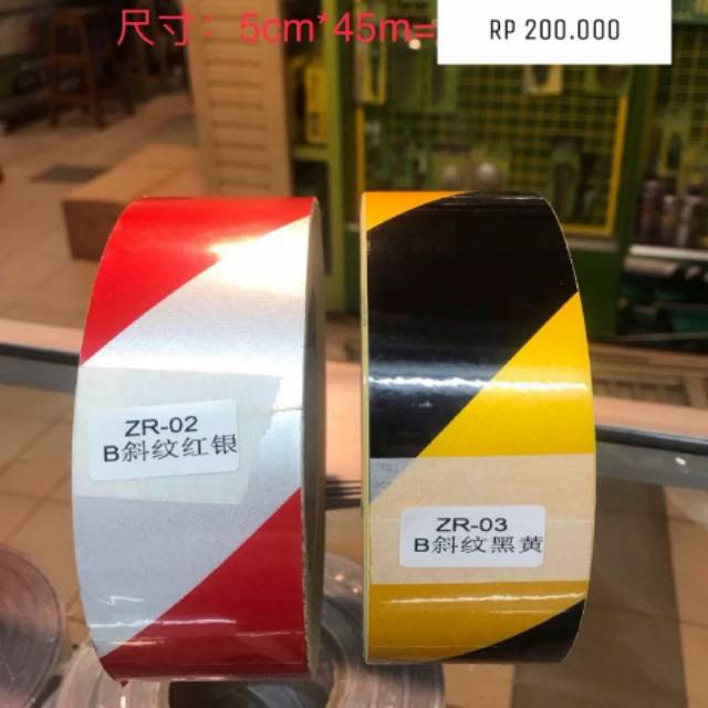 

Stiker reflektif promo