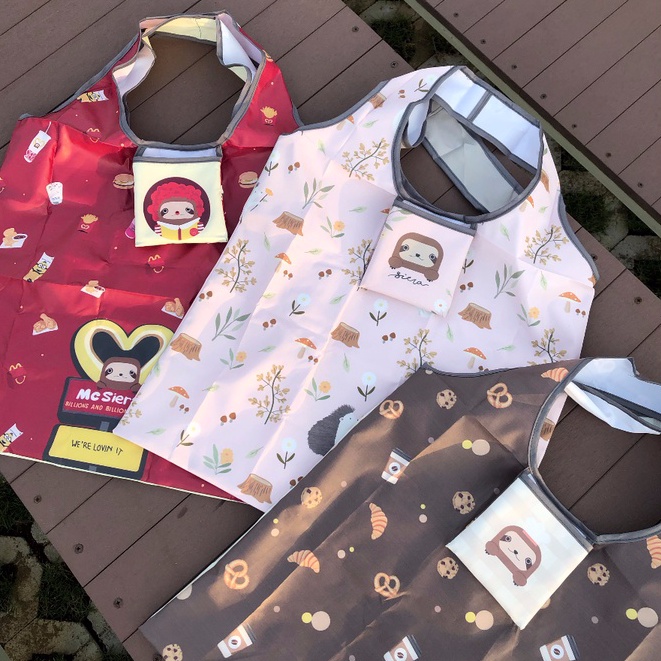 THESIERA - PREMIUM FOLDABLE SHOPPING BAG TAS BELANJA LIPAT