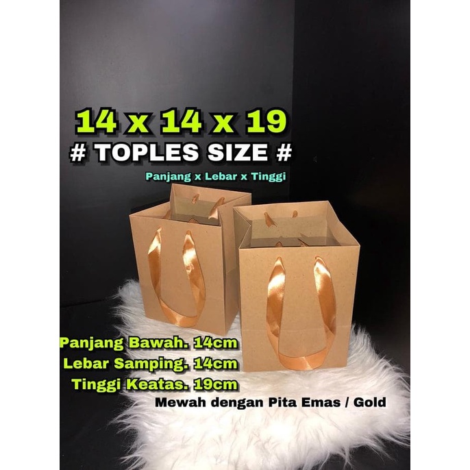 

(TERLARIS) Diskon Paper Bag / Tas Kertas / Paperbag / Bento Toples Kue Roti