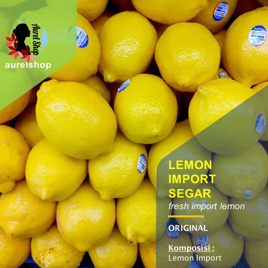 

Buah Jeruk Lemon Import Segar kemasan 1 kg