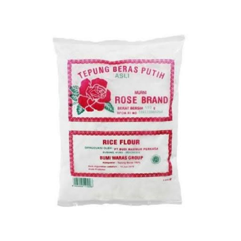 

Tepung beras Rose Brand (500 gr)