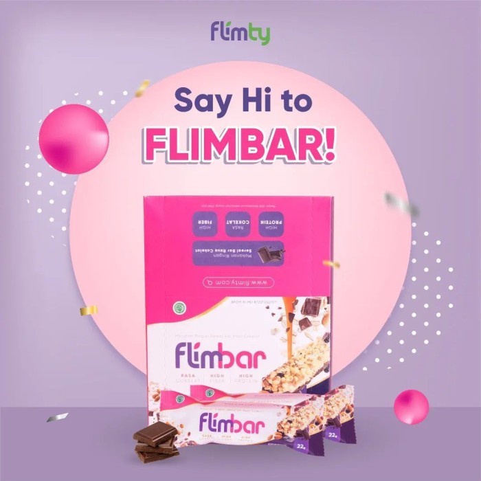 

Flimbar By Flimty 1 Box Isi 12 Makanan Cemilan Diet Healthy Snack Flim Bar