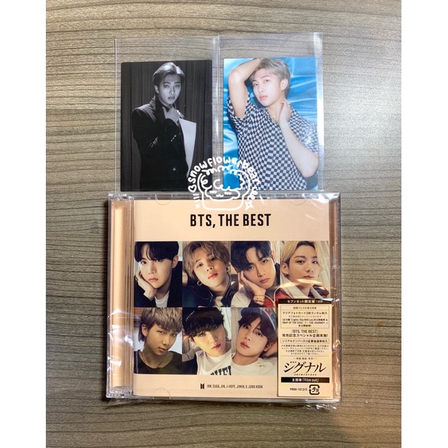 [Ready&Official] BTS The Best Album Japan CD 7NET RM Namjoon Photocard PC sharing fullset unsealed
