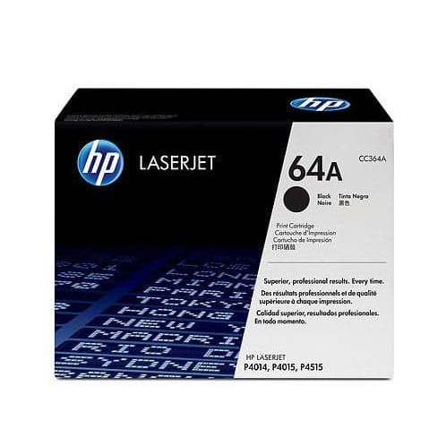 HP Black Toner 64A [CC364A] ORIGINAL 100% [GAK ORI UANG KEMBALI] ASLI