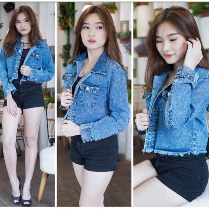 Jaket Jeans - Ori Jeans Tebal 13OZ Premium Jacket Jeans