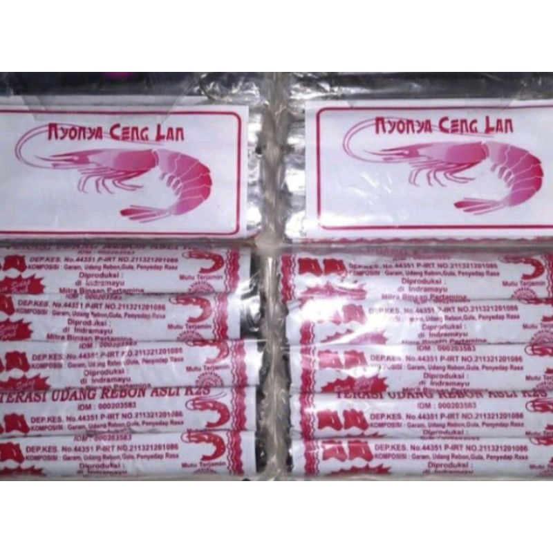 

TERASI UDANG KHAS INDRAMAYU (ISI 5 PCS)/ TERASI NYONYA CENG LAN