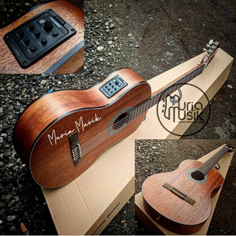 Cowboy Klasik Gitar cowboy nilon akustik elektrik