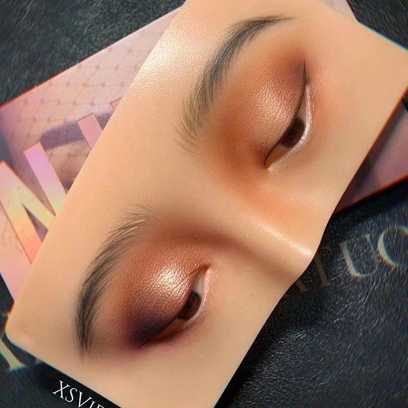 ALAT PRAKTEK MAKE UP / ALAT LATIHAN MAKEUP SILICONE MAKEUP PANEL PAPAN SILIKON RIAS WAJAH ALIS MATA SERBAGUNA