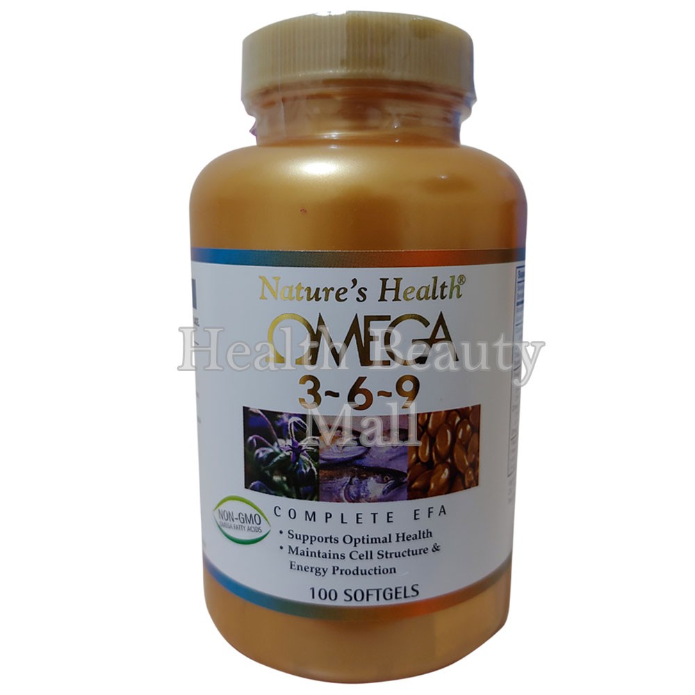 Nature's Health Omega 369 100 Softgel Omega 3 6 9 Membantu