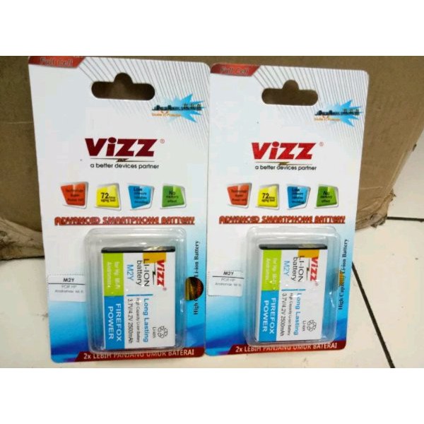 Baterai Battery Batre Batt Vizz Andromax Wifi M2Y Double Power Ori