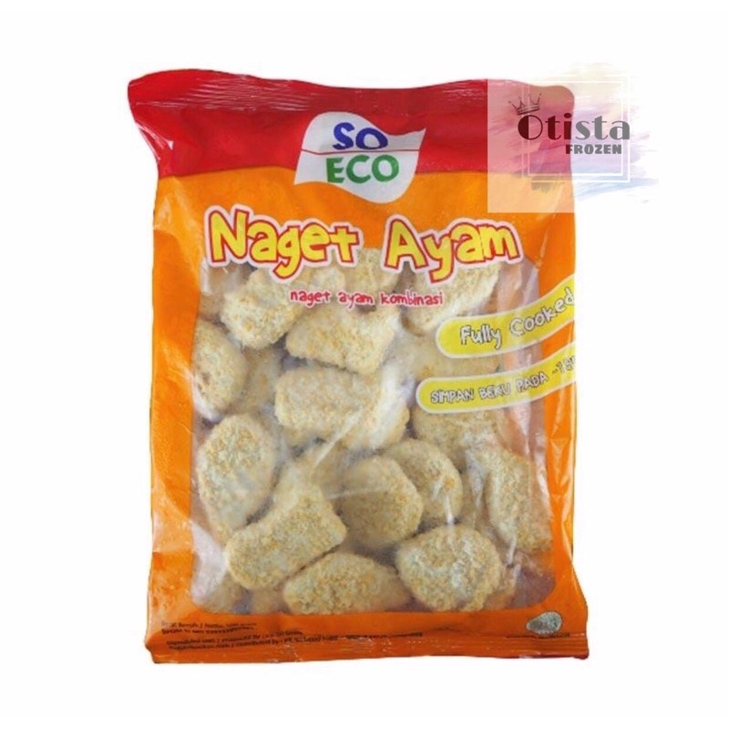 

SO ECO NUGET 500 GR / SO ECO CHICKEN NUGGET / ECO