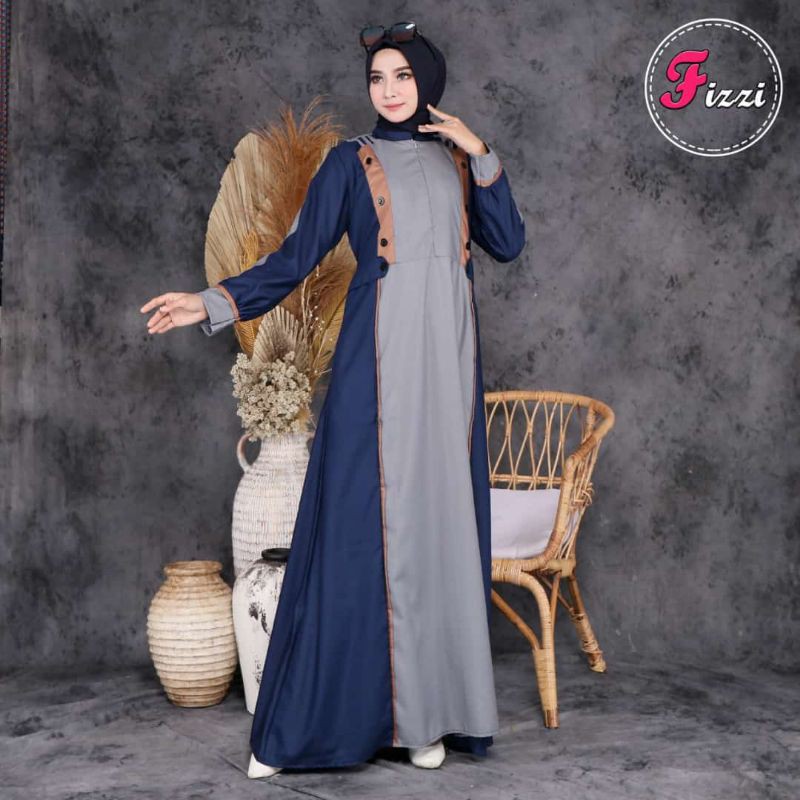 [BIMA grosir] gamis FIZZI TOYOBO TERBARU. 100% ORIGINAL