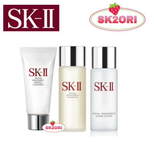 SK-II SKII SK2 FTE 30ml + FTCL 30ml+  Cleanser 20gr