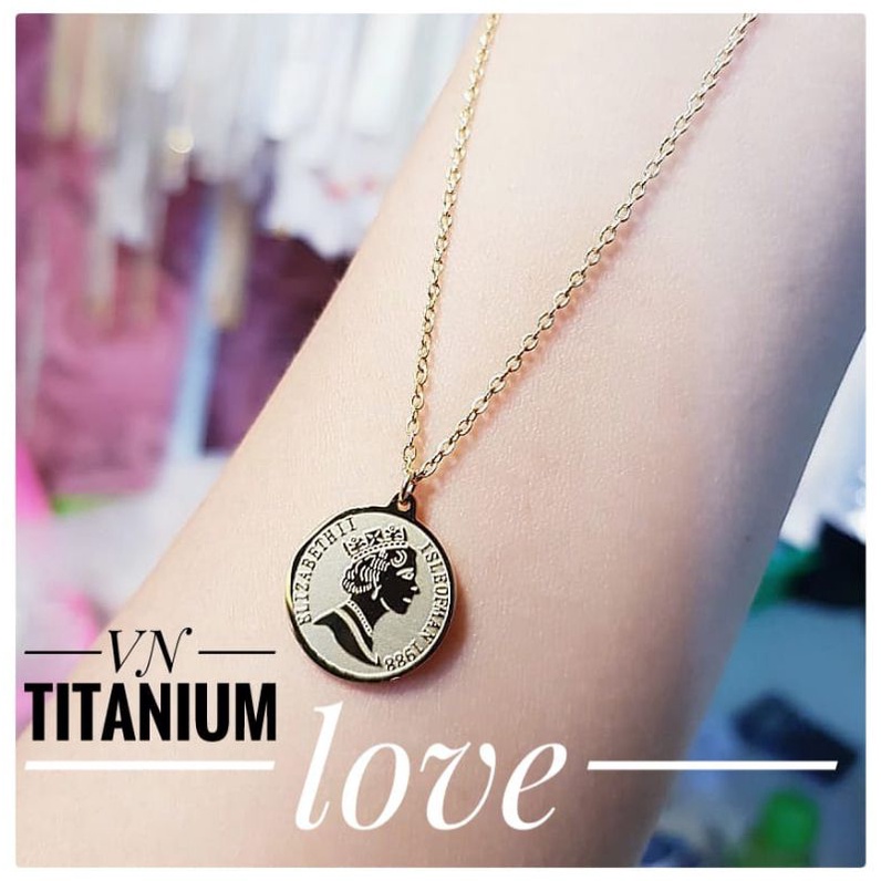 TiTanium kalung wanita AY1