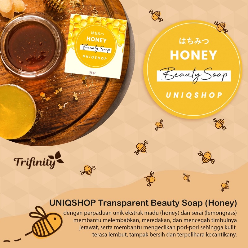 Sabun Madu Pembersih Wajah Cuci Muka Pria Wanita Facial Wash Trifinity Surabaya