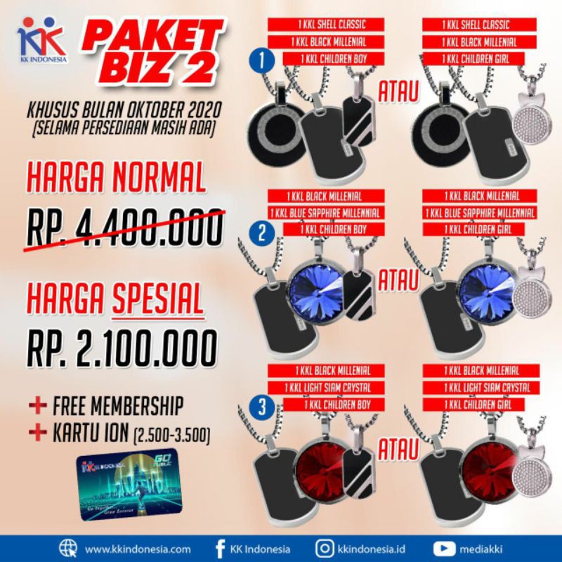KK liforce kalung kesehatan (Promo)