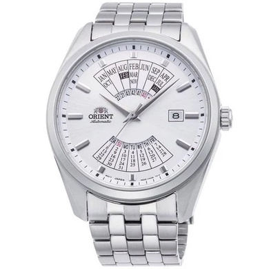 Orient RA-BA0004S10B Automatic Silver Dial Multi Year Calender - Jam Tangan Pria