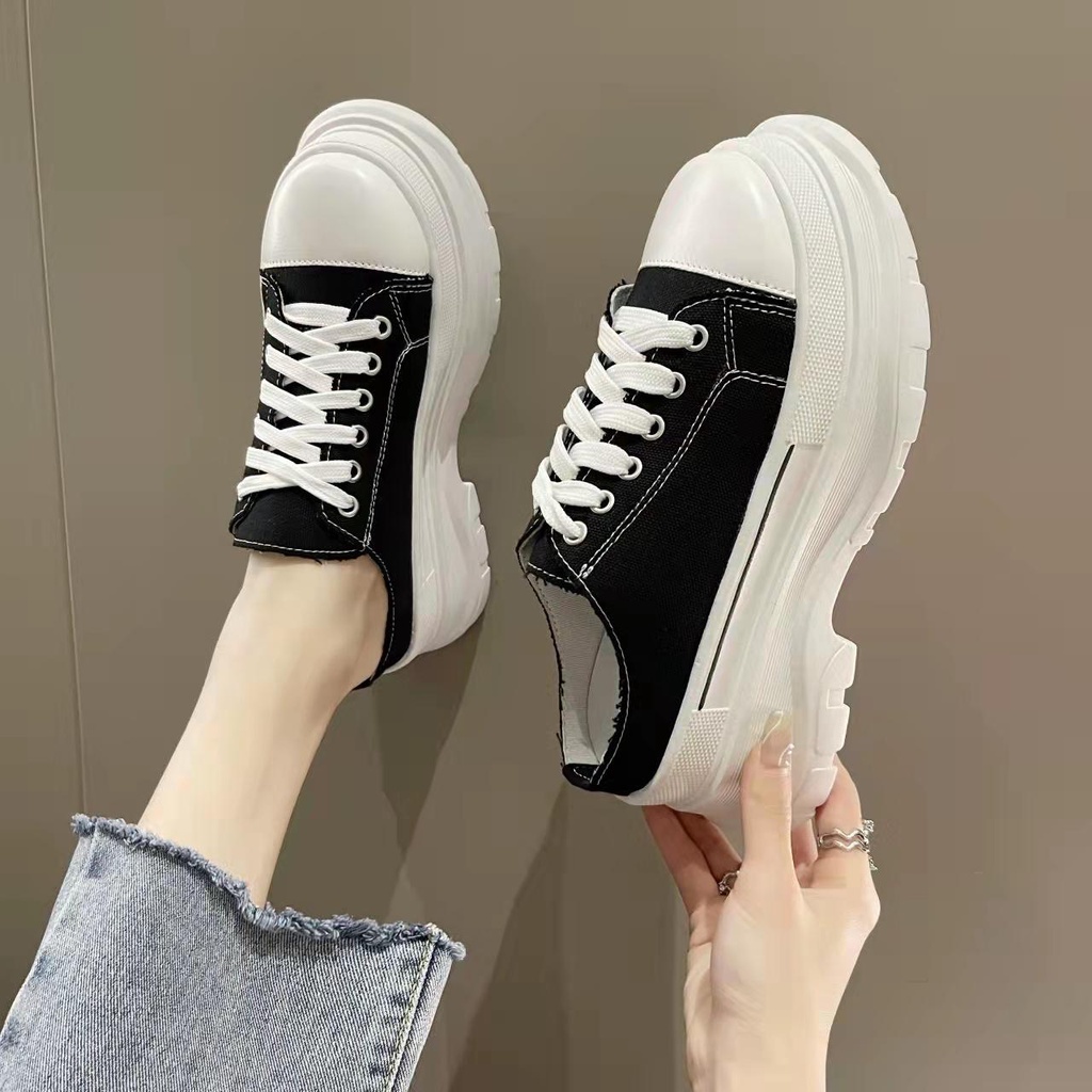 Free Box Sepatu Snekaers Korea Sneaker Wanita Terlaris Sepatu Kantoran NS997 Sepatu Wanita Import Fashion