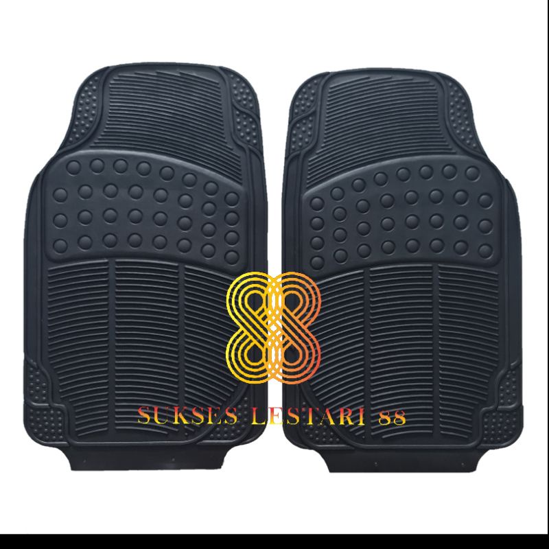 Karpet Mobil Universal Continental Ricaro Bagian Depan 1 Set 2 Pcs