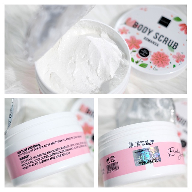 Scarlett Whitening Body Scrub Lulur Tubuh Original Bpom