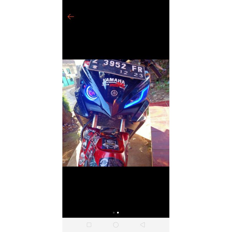 INNER CUSTOM SEBELAH PECAK TANPA LAMPU MX NEW NJMX 135 DADA VARIASI LED LAMPU SENJA PNP