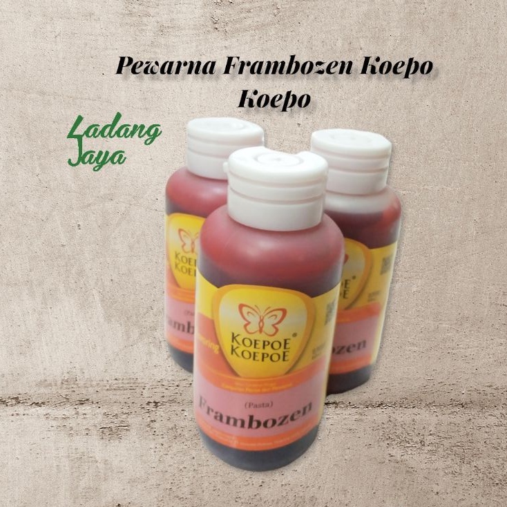 

Koepoe Koepoe Pasta Frambozen 60ml | Perisa dan Pewarna