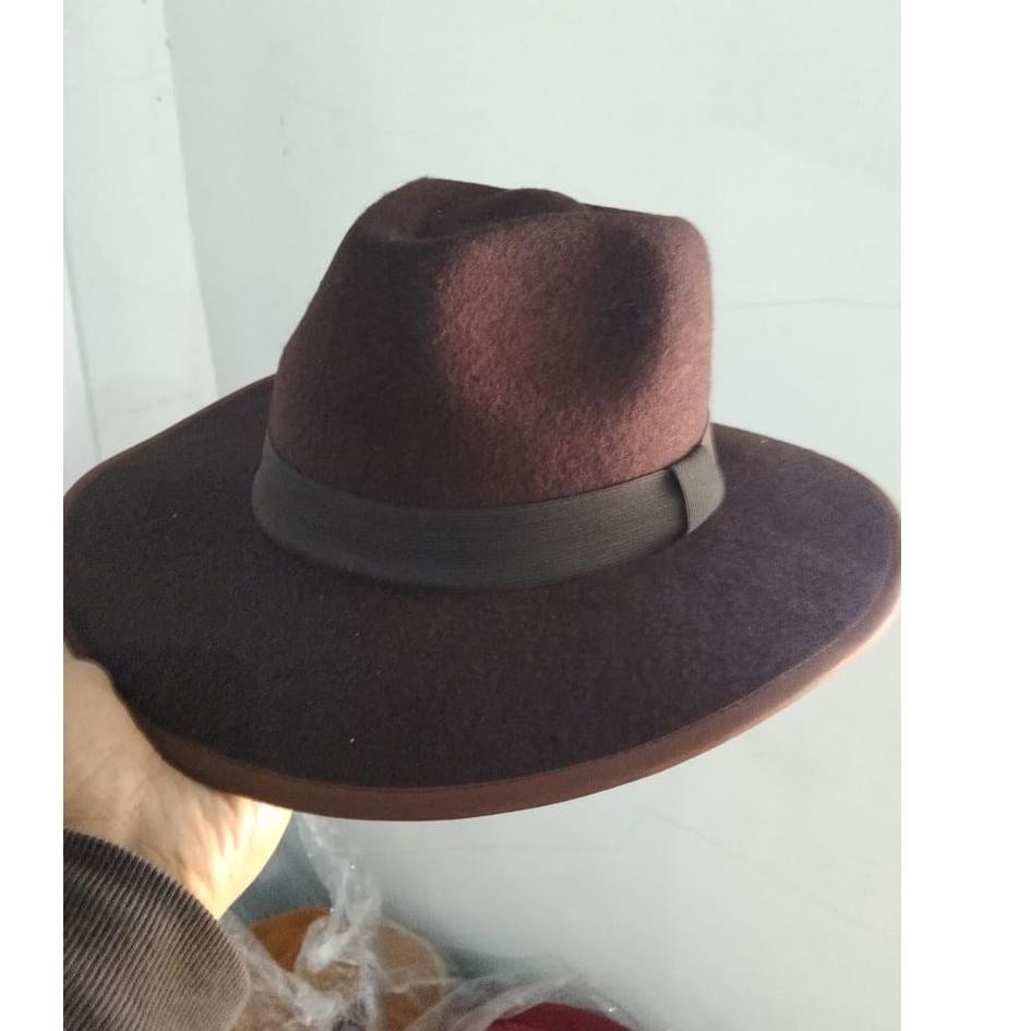 54 Topi Koboi | Koboy | Coboy | Comboy | Laken Pedora Pria Wanita Cewek Cowok Dewasa Lebar Besar Pan