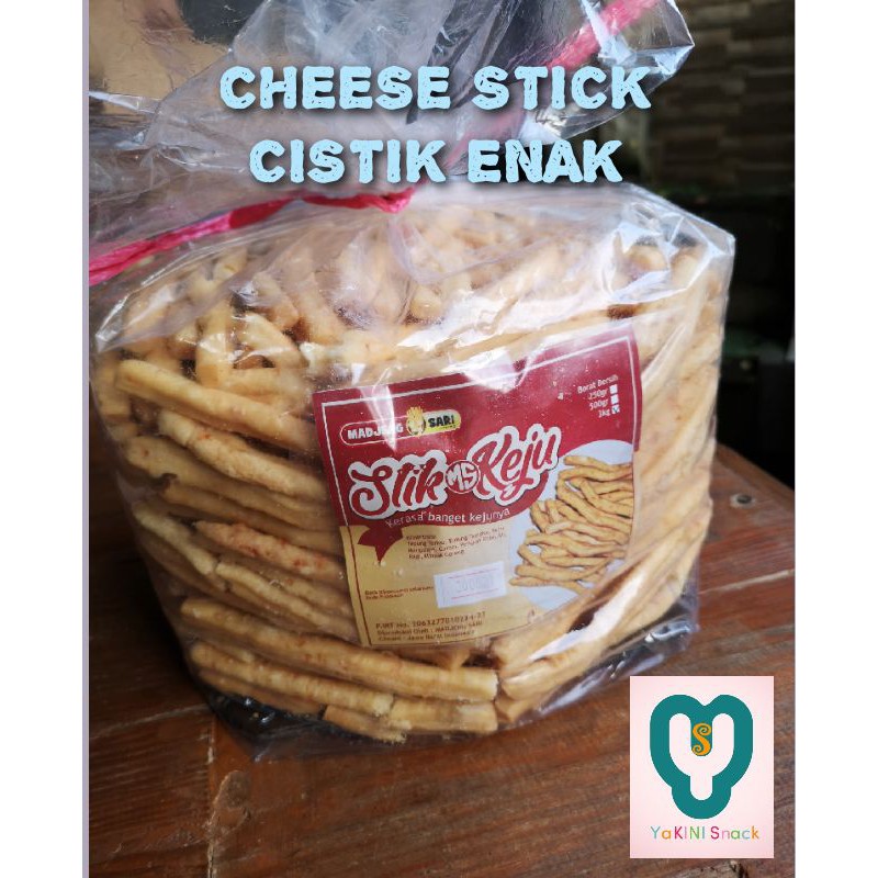 

Stik Keju Besar Cistik Cheese Stick 250gr