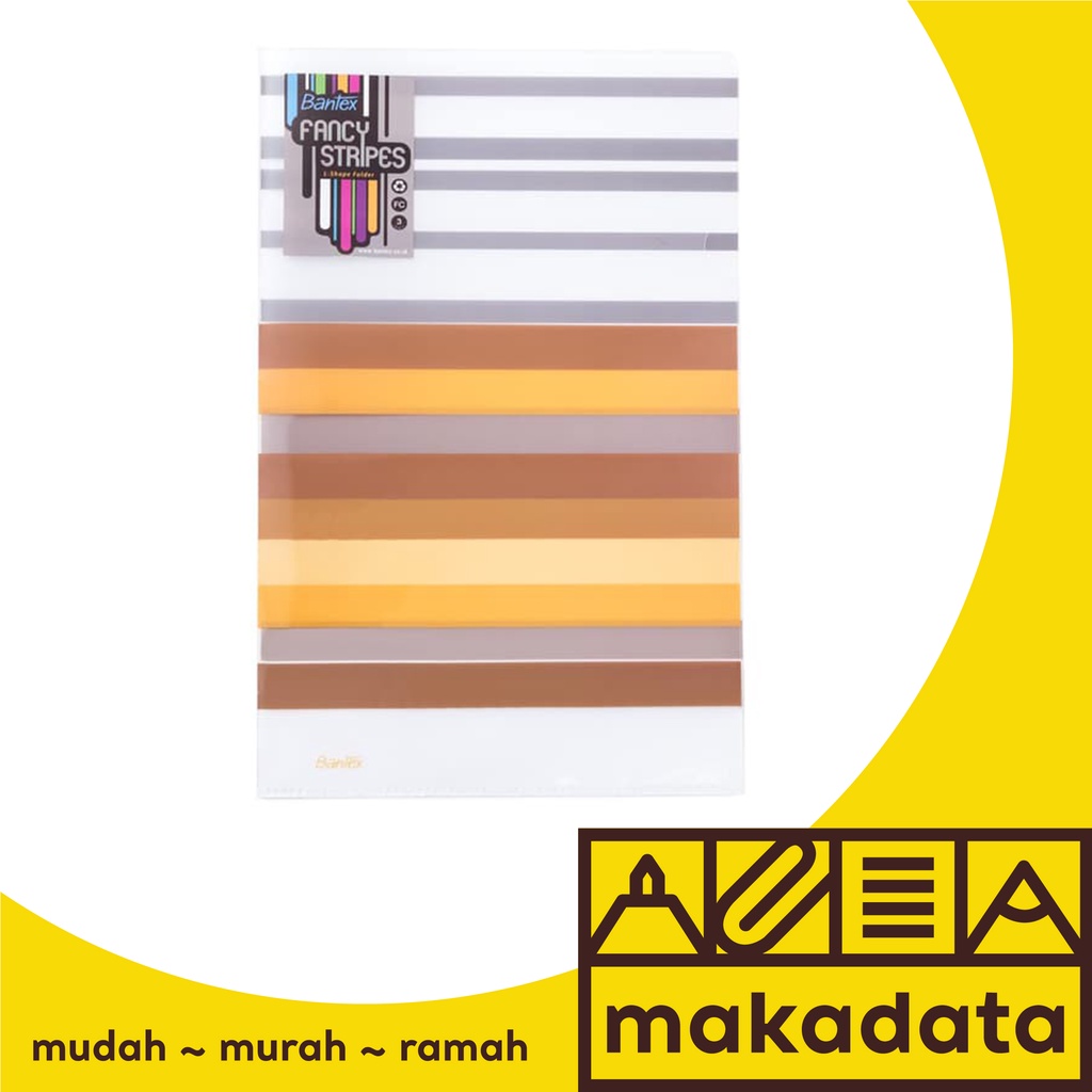 

MAP L BANTEX STRIPES FOLDER FOLIO 2247 MURAH