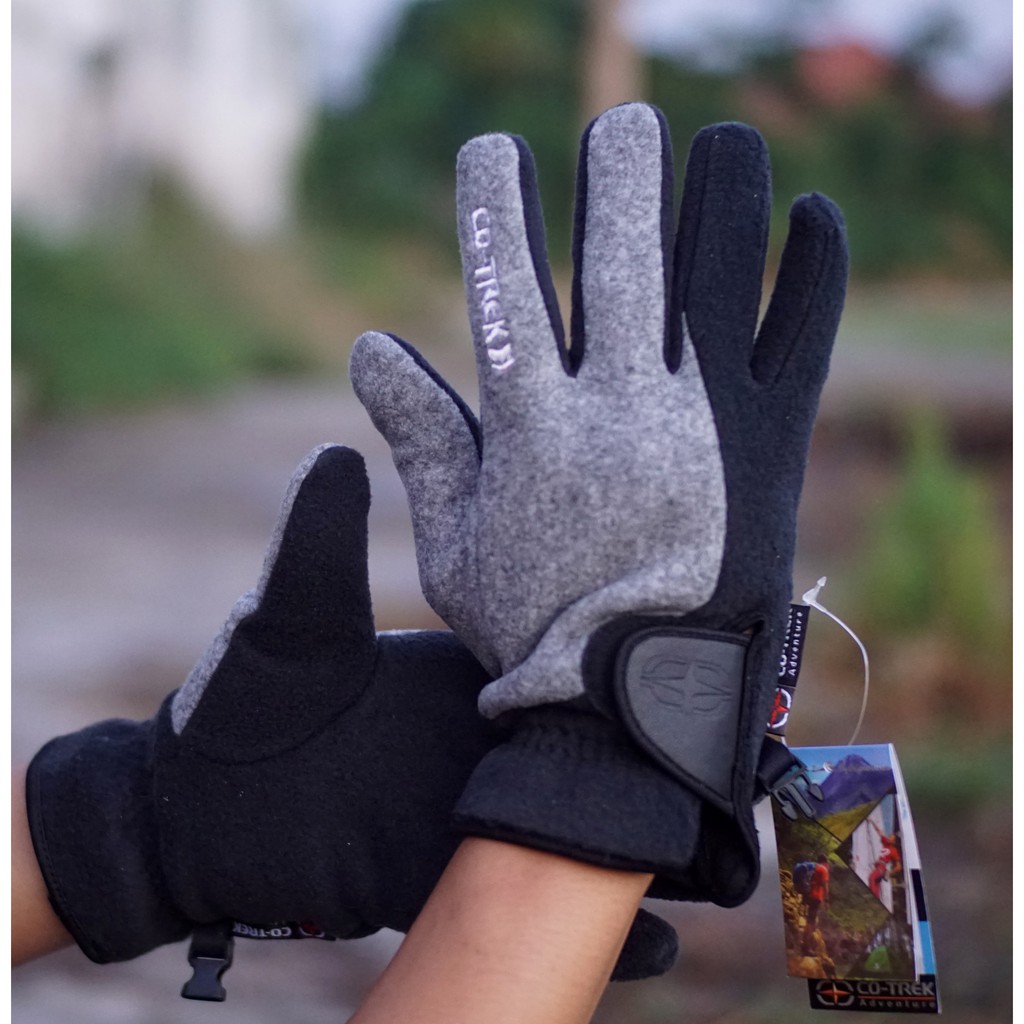 glove sarung tangan full polar gunung outdoor hiking cotrek adventure journey glove