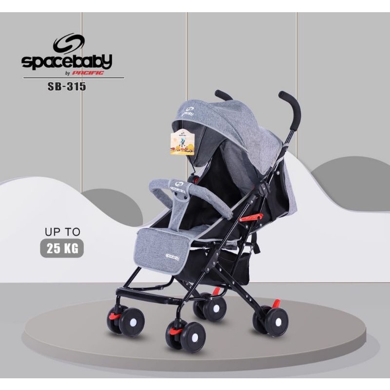 Stroller Spacebaby SB 315 &amp; SB 316 Kereta Dorong Bayi Space Baby SB 315 &amp; SB 316 Baby New Born - 4 Tahun