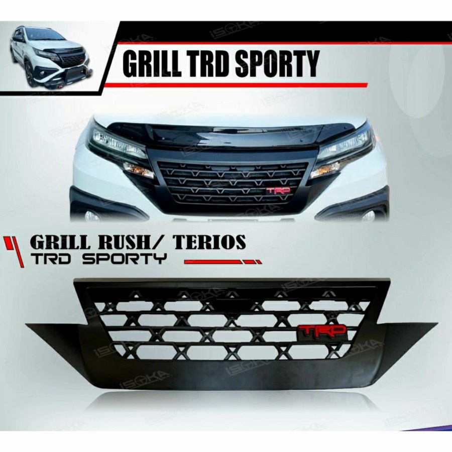 GRILL TRD SPORTY ALL NEW RUSH/TERIOS 2018-2021