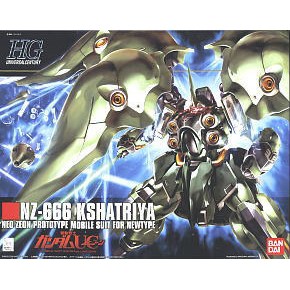 NZ-666 Kshatriya (HGUC) (Gundam Model Kits)
