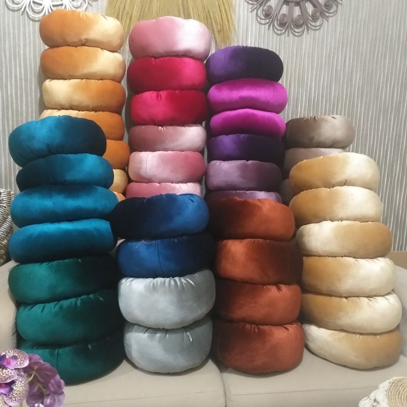 Premium Bantal Sofa Bulat/Bantal Sofa/Bantal Kursi/Bantal Mobil/Bantal Bulat/Bantal Labu
