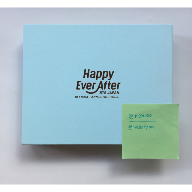 BTS Happy Ever After Fanmeet Japan Binder Only