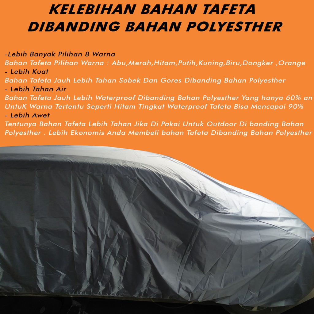 Body Cover Mobil brv Sarung Mobil brv/Honda brv/rush lama/terios lama/ertiga lama/brio/avanza/livina
