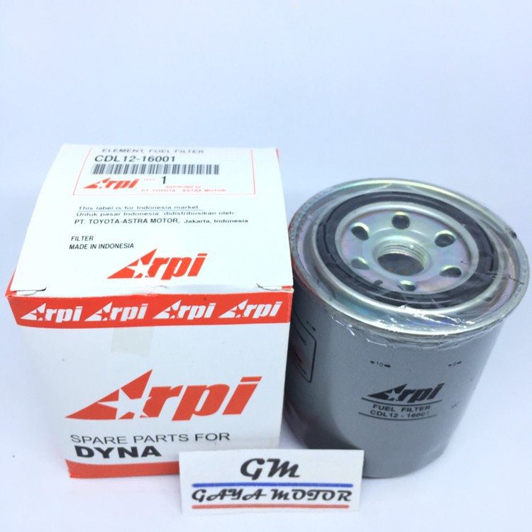 Filter Solar Atas (Fuel Filter) Dyna 130PS/HT - Dynasaurus CDL12-16001