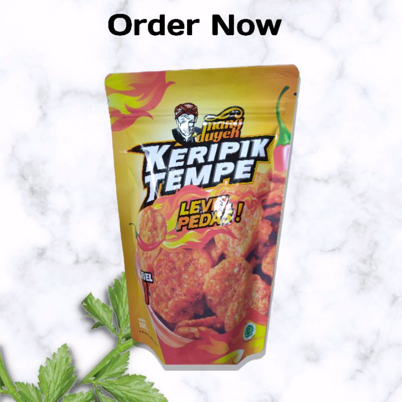 

Keripik Tempe Pedas Level 1