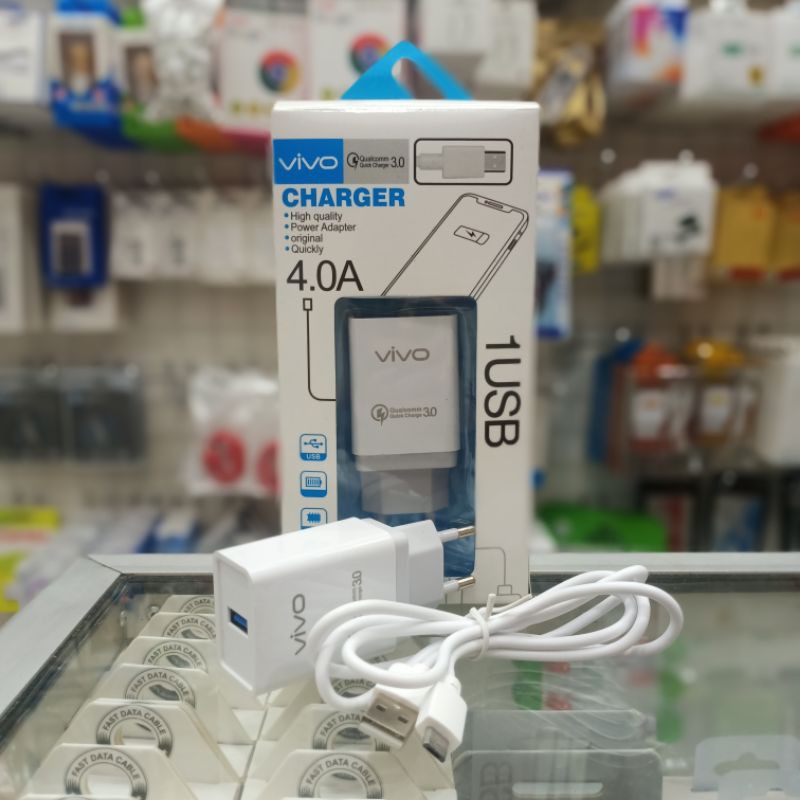Tc Travel Charger Brand VIVO M-05 1Usb 4A Kwalitas BagusS