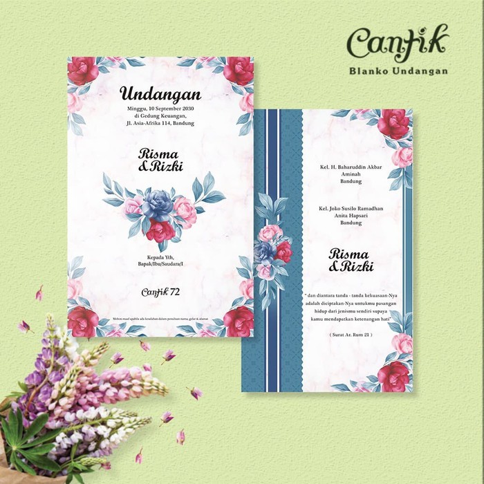 UNDANGAN PERNIKAHAN MURAH - UNDANGAN NIKAH MURAH - UNDANGAN MURAH UNIK
