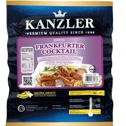 

KANZLER SOSIS FRANKFURTER COCKTAIL 500 G