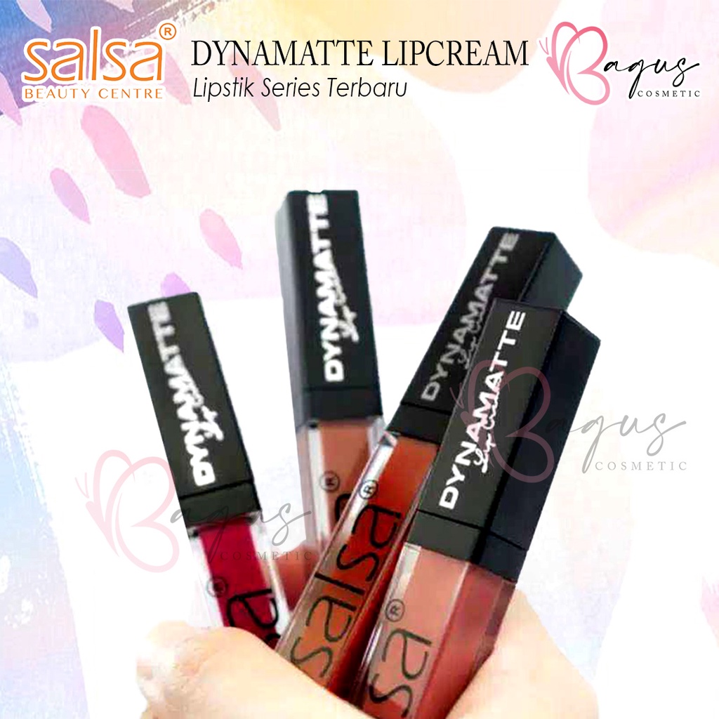 ⭐BAGUS⭐SALSA DYNAMATTE LIPCREAM BPOM | Lip Cream Seri Baru