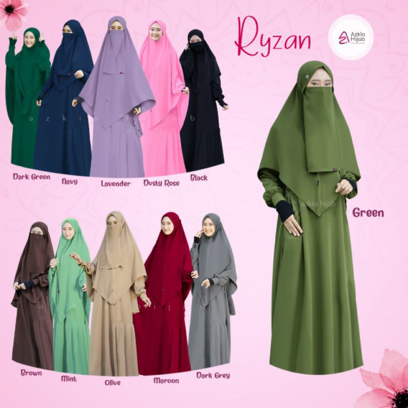 GAMIS RYZAN by Azkia Hijab