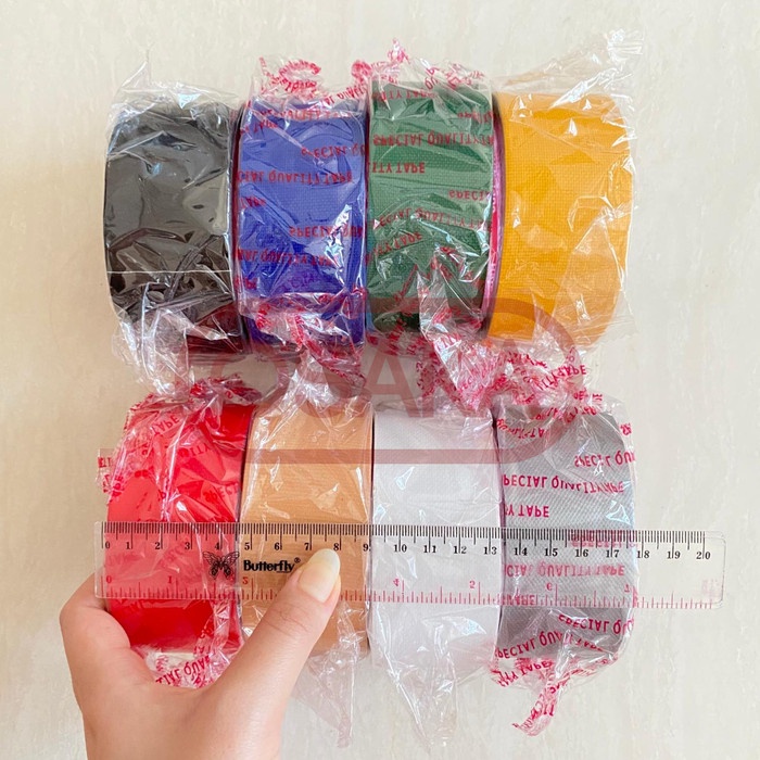 

Trendi Lakban Kain / Cloth Tape Hawaii Warna Merah Biru Krem 2 Inch X 10 Yard Sale!!!