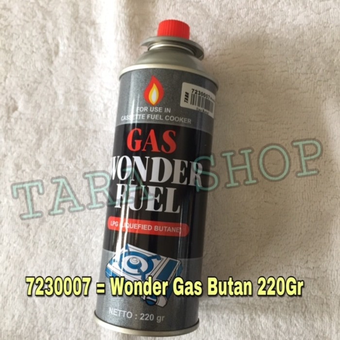 Jual GAS BOTOL WONDER BUTAN 220 Gr 7230710 Shopee Indonesia