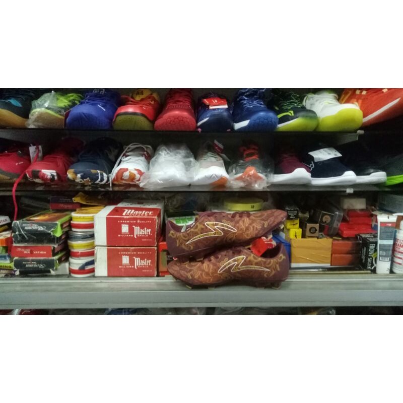 sepatu bola specs ls etnis fg senopati brown senopati